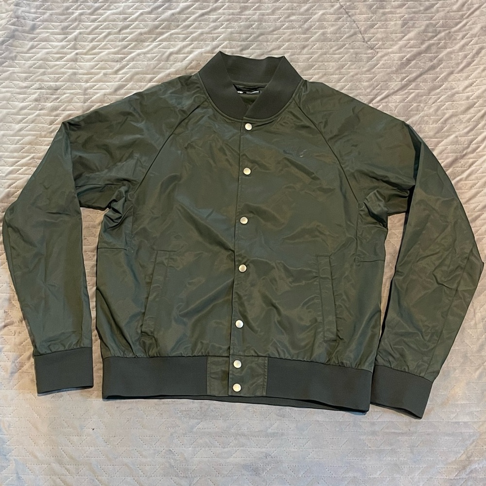 Nike sb jacket mens medium green NWOT